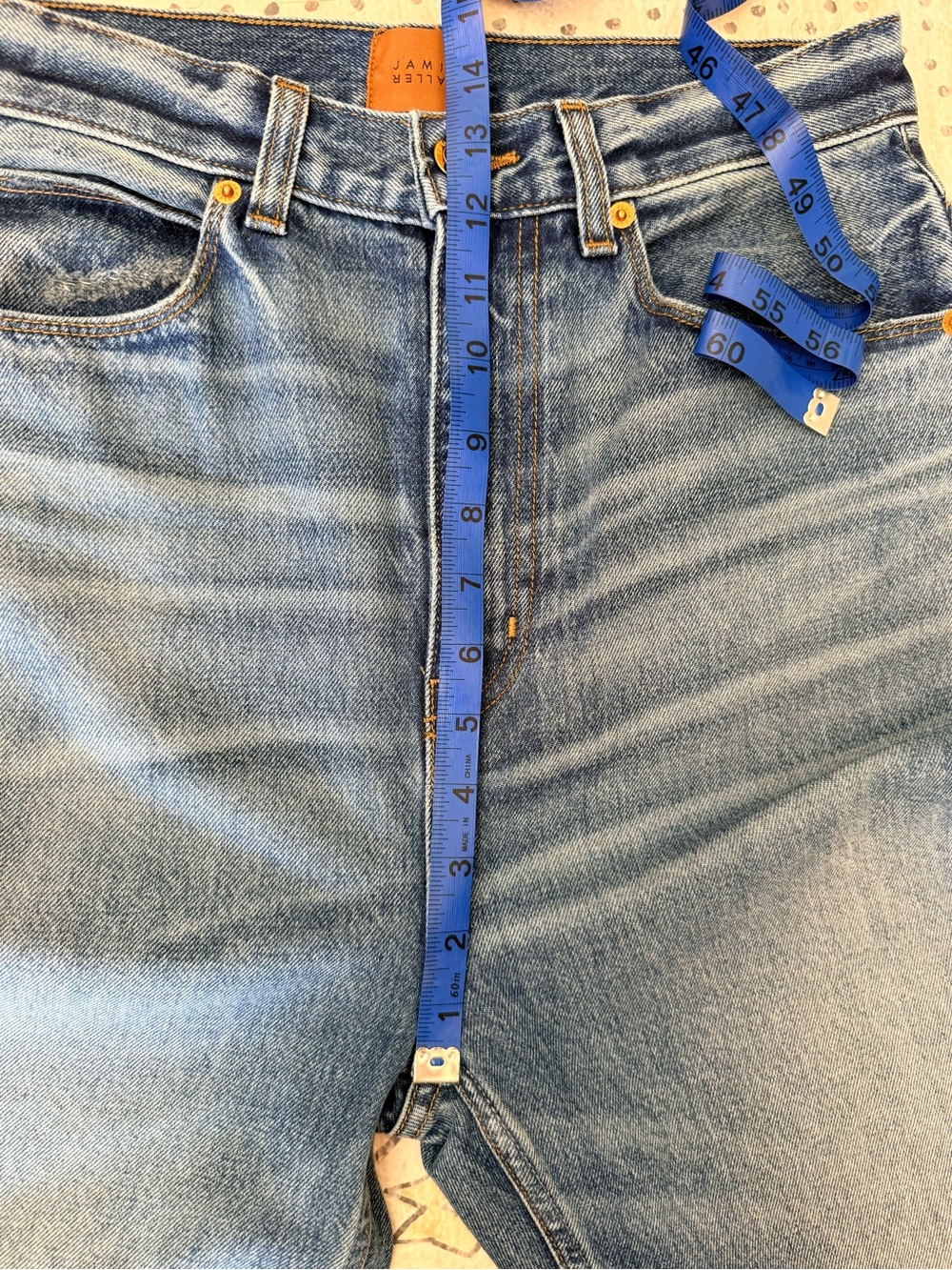 JAMIE HALLER Fan Jean in Borrego Indigo NWT - Picture 7 of 9